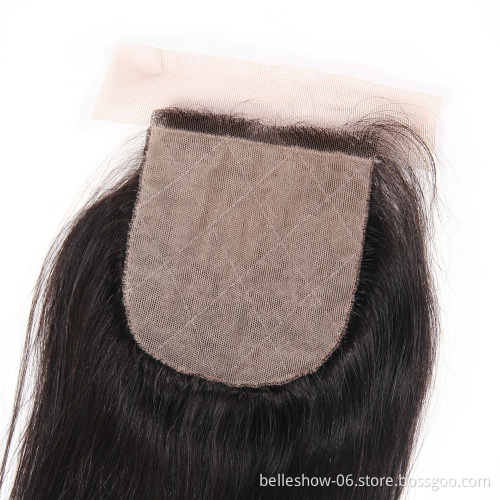 straight hair closure   closures human hair  human hair weave bundles with closures